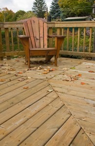 Home Maintenance Tip: Clean and Seal your Wood Deck