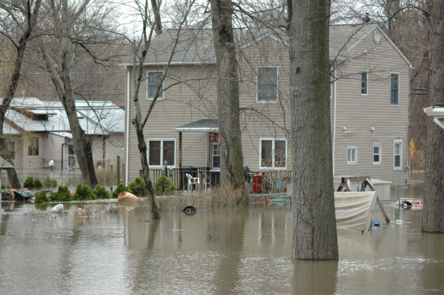 Foundation Damage Caused by a Flood