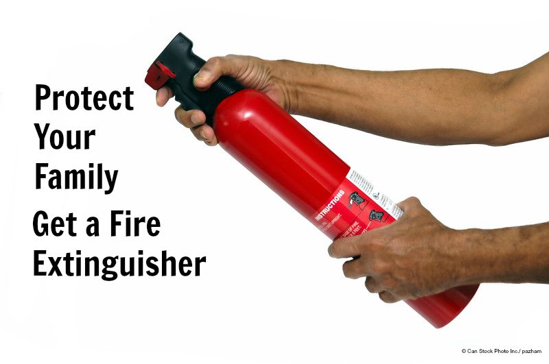 Home Maintenance Tip: Get a Fire Extinguisher