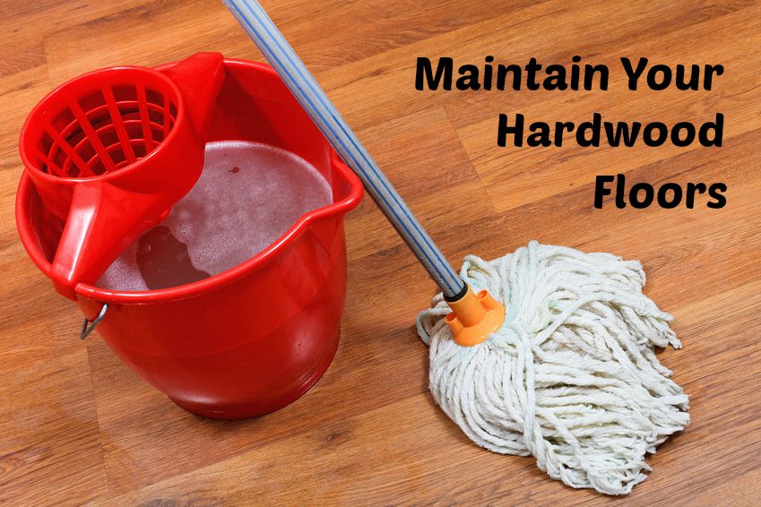 Maintaining your hardwood Floors