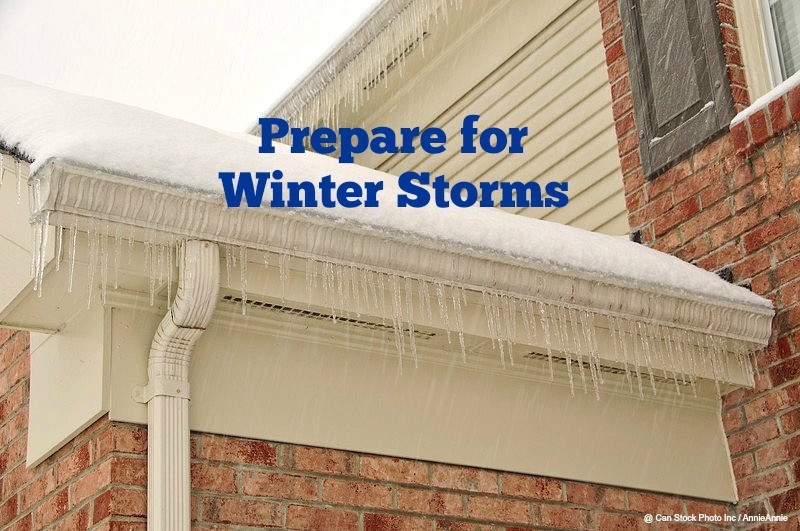 Home Maintenance Tip: Prepare for Winter Storms