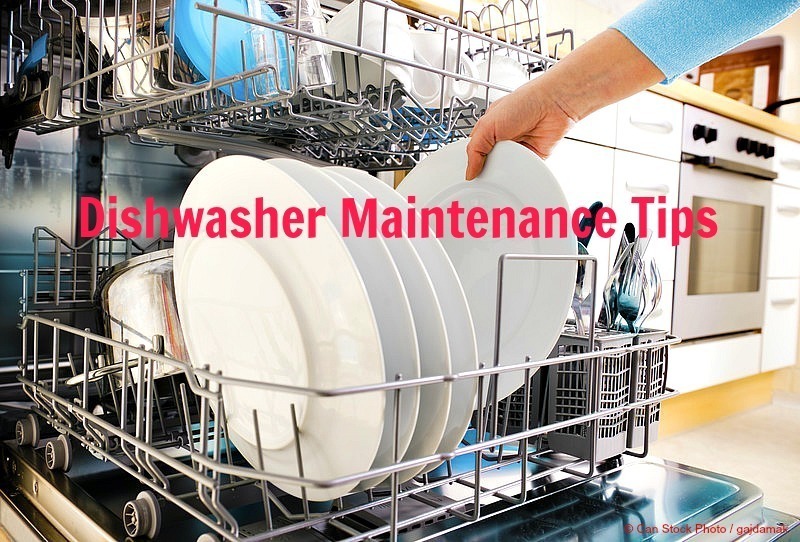 dishwasher maintenance tips