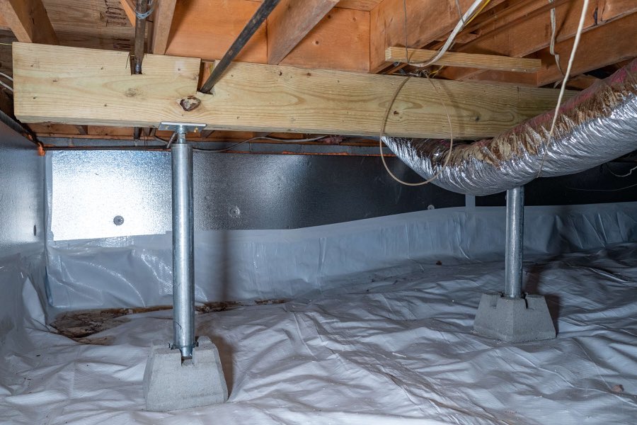 Encapsulate Crawl Space