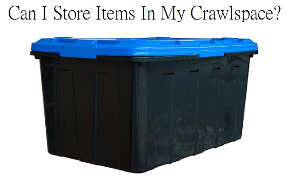 Crawl Space Storage Crate