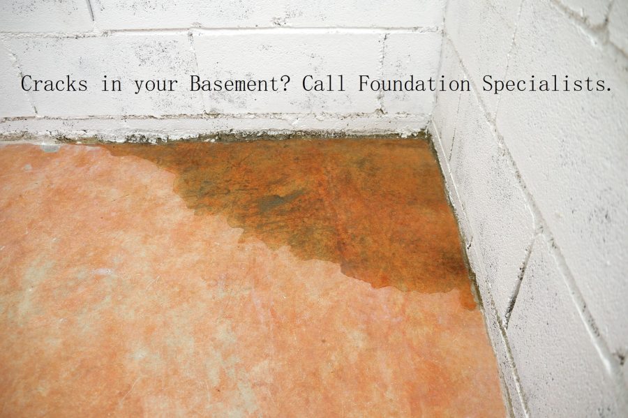 Basement floor & wall