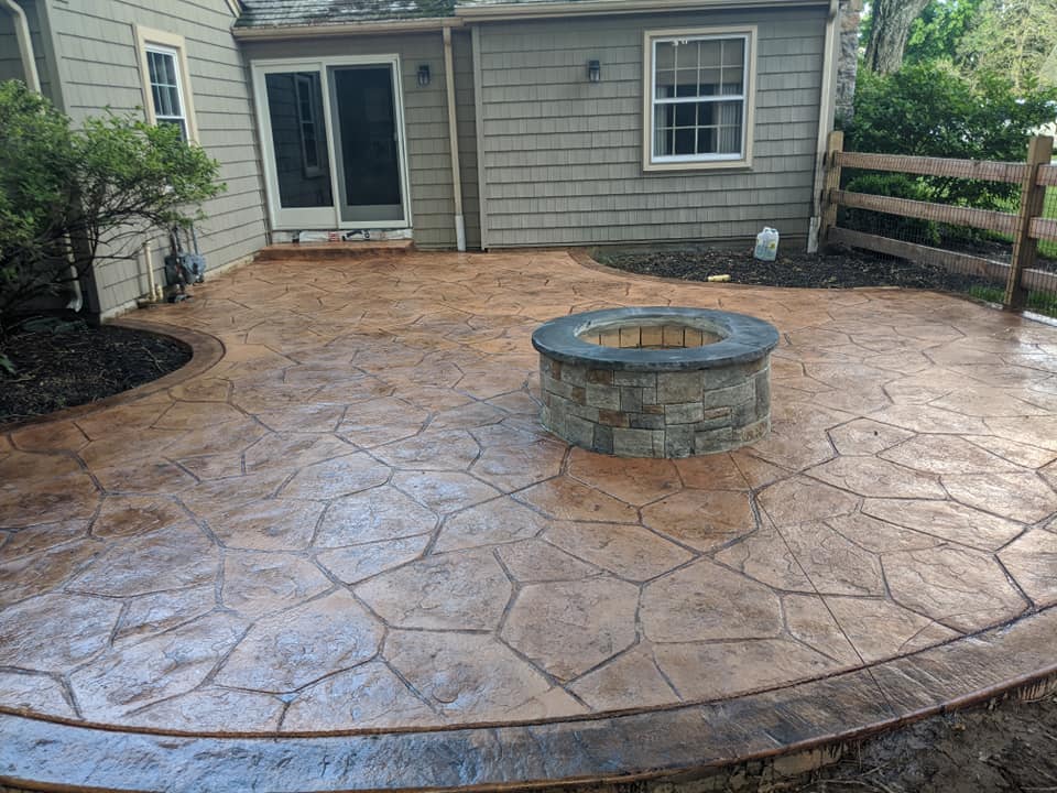 Stone Patio & Foundation